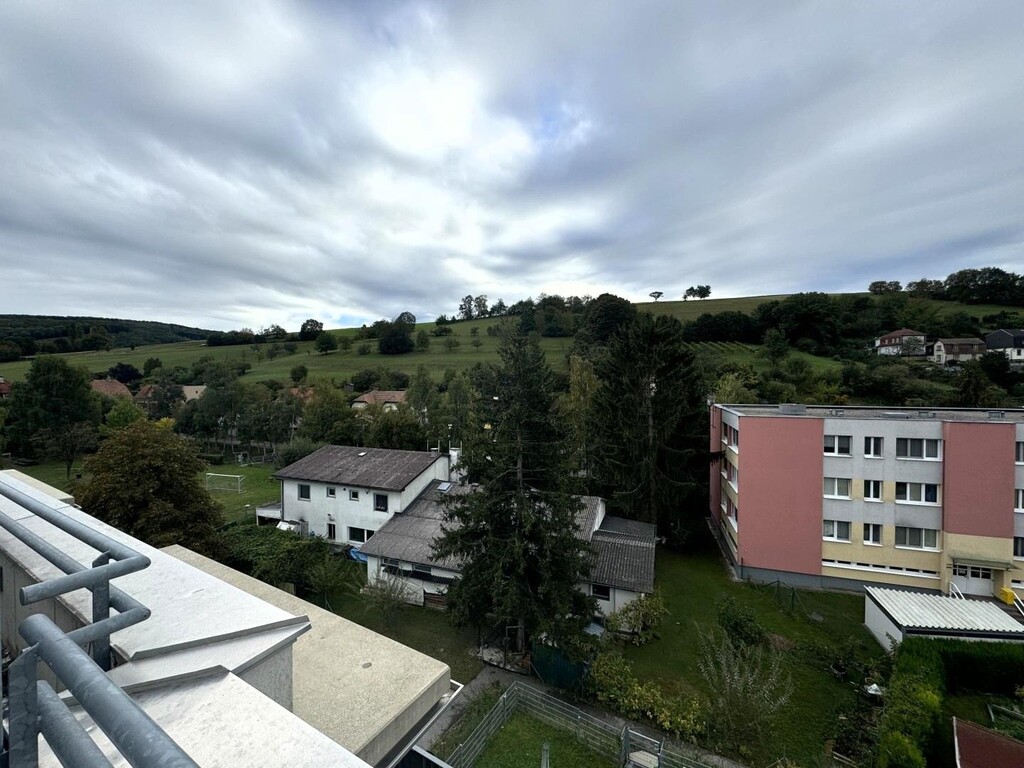 Terrassenausblick