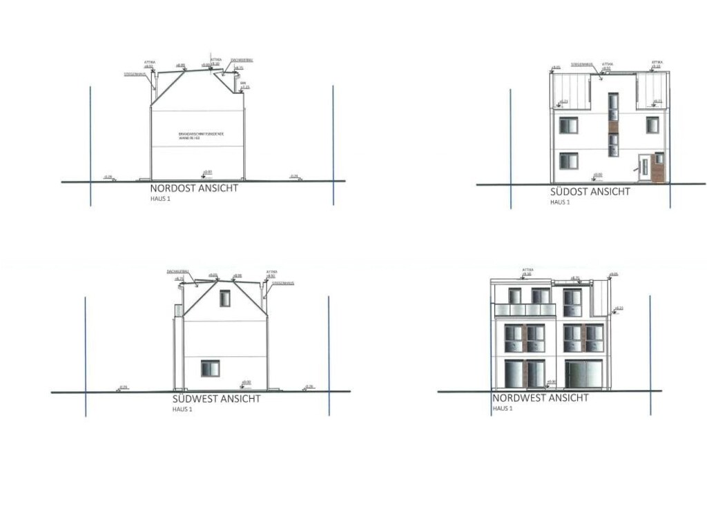 Haus-1-Plan-Ansichten